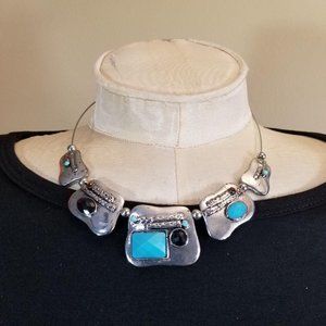 Hobo chick new vintage handmade necklace